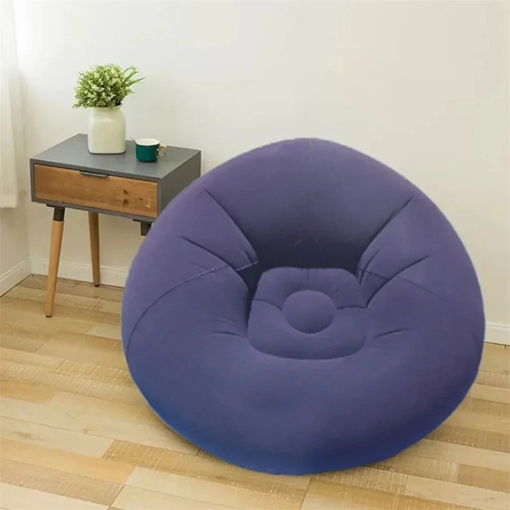 Lazy Sofa Chair Inflatable Lounger Seat Bean Bag Sofas Pouf Puff Couch Tatami Living Room Supply Outdoor Camping Props