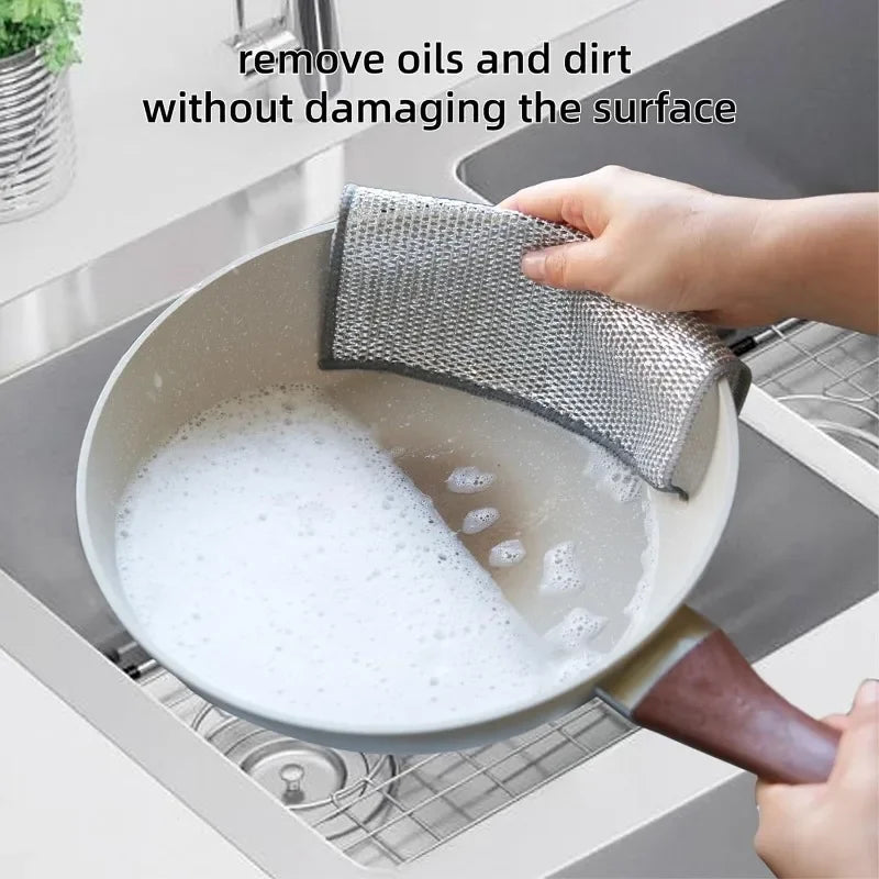 Microfiber Cleaning Cloth Absorbent Towel for Wash Car Housework Clean Kitchen Cleaning Rags Household Clean Tools