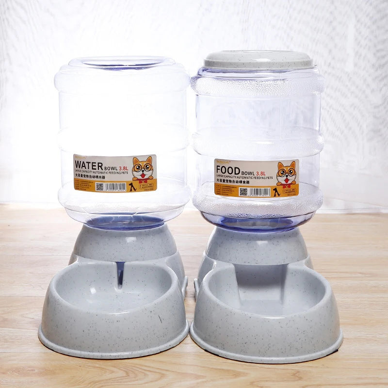 1PC Pet Automatic Water Feeder Large Capacity Pet Feeder Cat Dog Feeding Drinking Bowl Pet Feeding Water Dispenser Pet Supplies