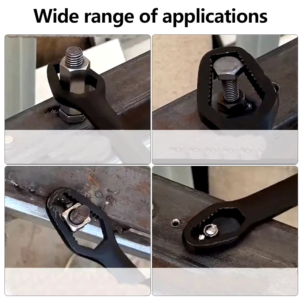 8-22Mm Universal Torx Wrench Self-Tightening Adjustable Glasses Wrench Board Double-Head Torx Spanner Hand Tools for Factory