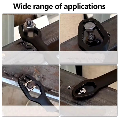 8-22Mm Universal Torx Wrench Self-Tightening Adjustable Glasses Wrench Board Double-Head Torx Spanner Hand Tools for Factory