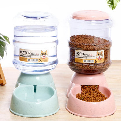 1PC Pet Automatic Water Feeder Large Capacity Pet Feeder Cat Dog Feeding Drinking Bowl Pet Feeding Water Dispenser Pet Supplies