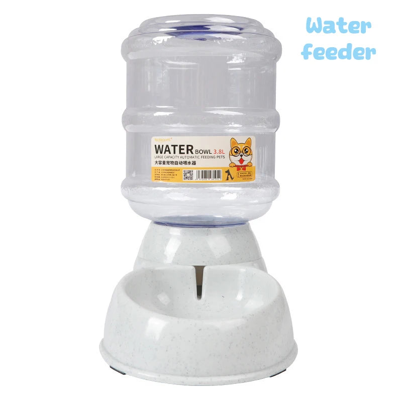 1PC Pet Automatic Water Feeder Large Capacity Pet Feeder Cat Dog Feeding Drinking Bowl Pet Feeding Water Dispenser Pet Supplies