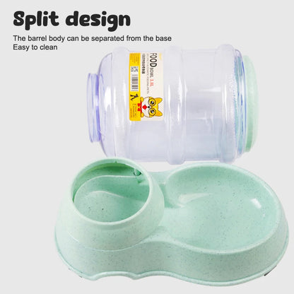 1PC Pet Automatic Water Feeder Large Capacity Pet Feeder Cat Dog Feeding Drinking Bowl Pet Feeding Water Dispenser Pet Supplies