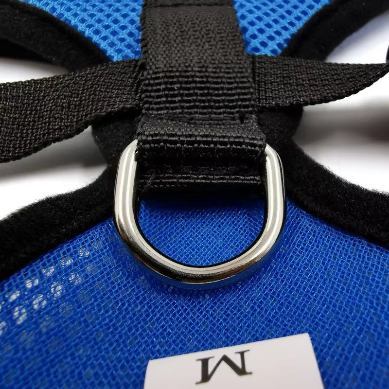 Dog Harness Walking Lead Leash for Small Dogs Collar Polyester Adjustable Mesh Puppy Cat Harness Vest for Medium Pet Accessories