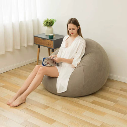 Large Lazy Inflatable Sofa Chairs PVC Lounger Seat Bean Bag Sofas Pouf Puff Couch Tatami Living Room Supply Outdoor Camping
