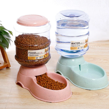 1PC Pet Automatic Water Feeder Large Capacity Pet Feeder Cat Dog Feeding Drinking Bowl Pet Feeding Water Dispenser Pet Supplies